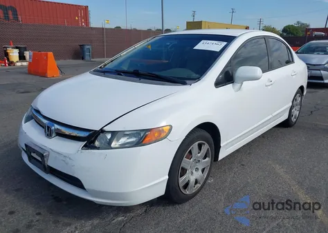 2008 Honda Civic Lx z USA, uszkodzony, nr VIN 2HGFA16558H322268